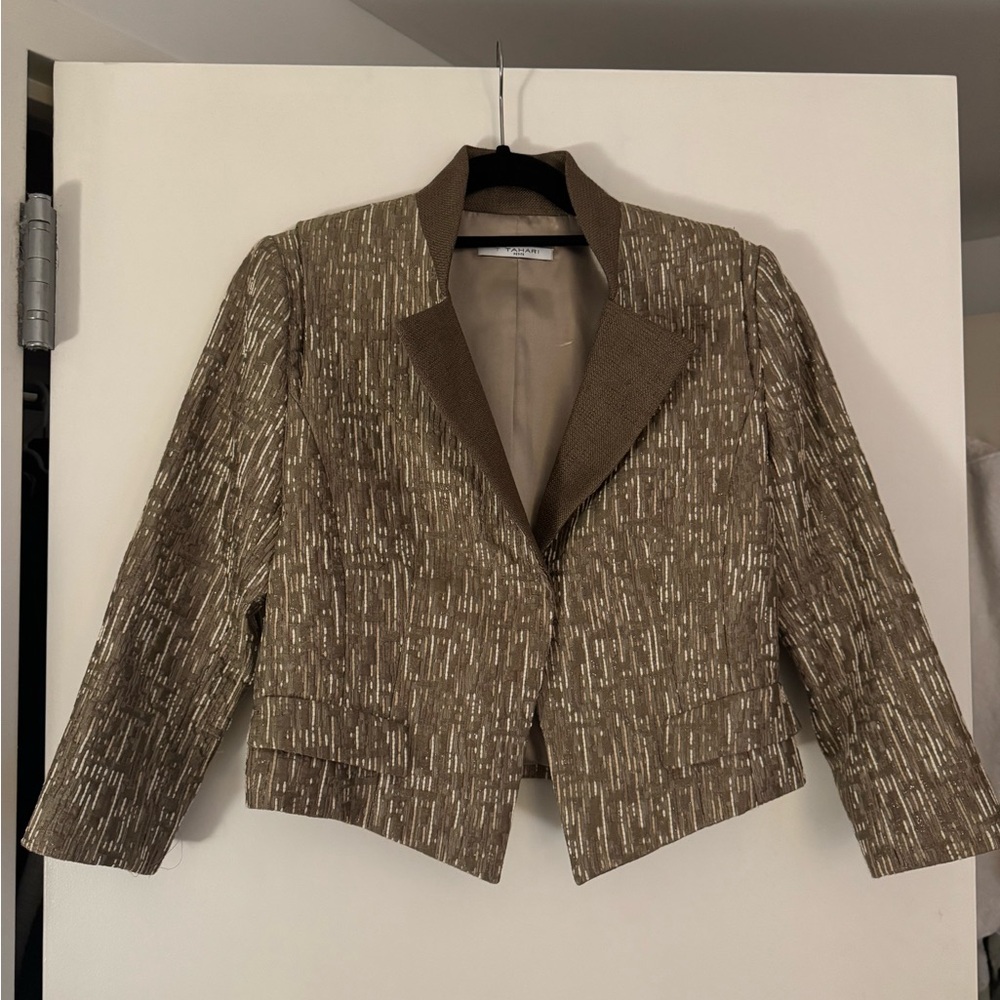 Vintage T Tahari Cropped Blazer | Women’s 8P